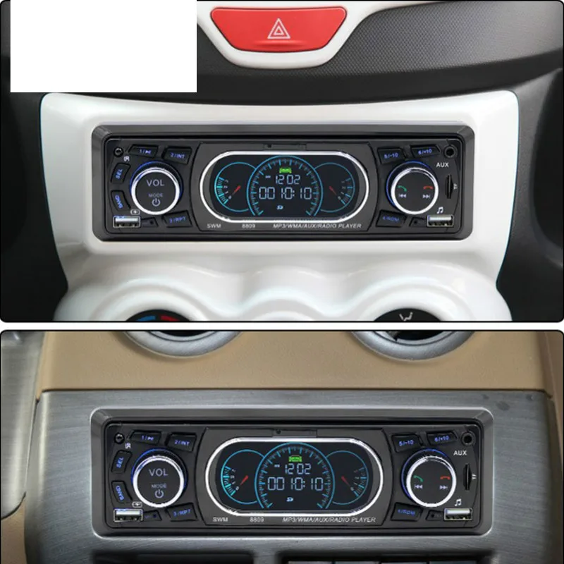 Автомагнитола 1DIN с двумя USB портами Bluetooth MP3 FM SD|Автомобильные радиоприемники| |