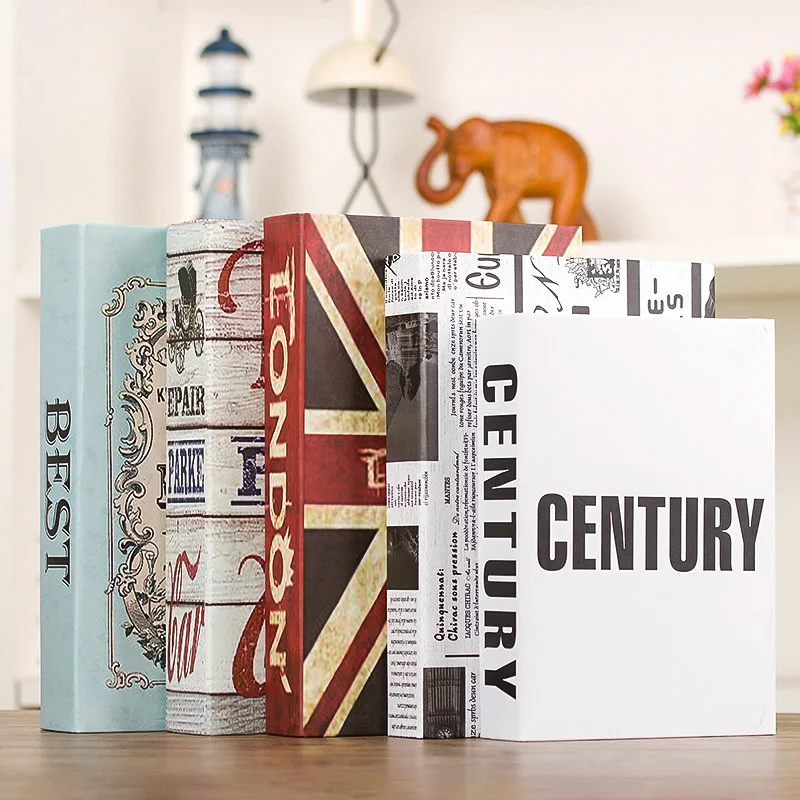 10 шт. имитация современной американской искусственной книги украшение окна