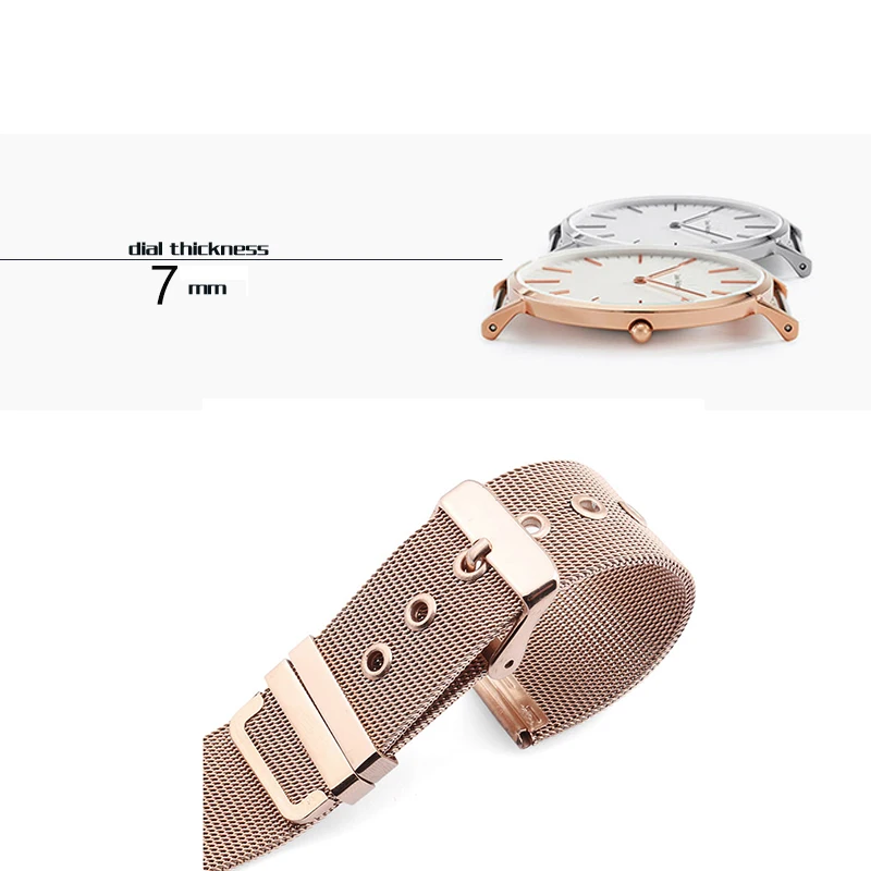 Роскошные Брендовые женские часы модные ультратонкие с циферблатом браслет