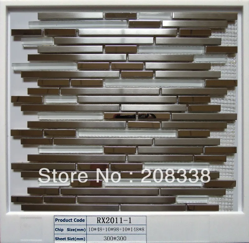 

metal mosaic tiles,Stainless steel mosaic,bathroom mosaic tiles