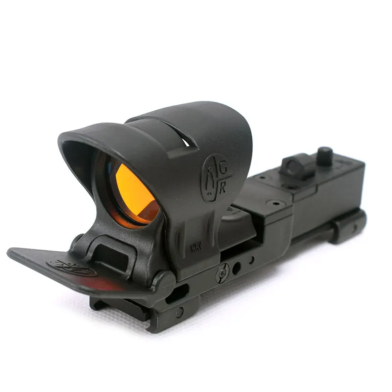 Тактический Регулируемый 4MOA Red Dot Sight Reflex CMORE оптика Sight SeeMore IPSC прицел с крышкой для охоты страйкбол shootin - Цвет: Black with cover