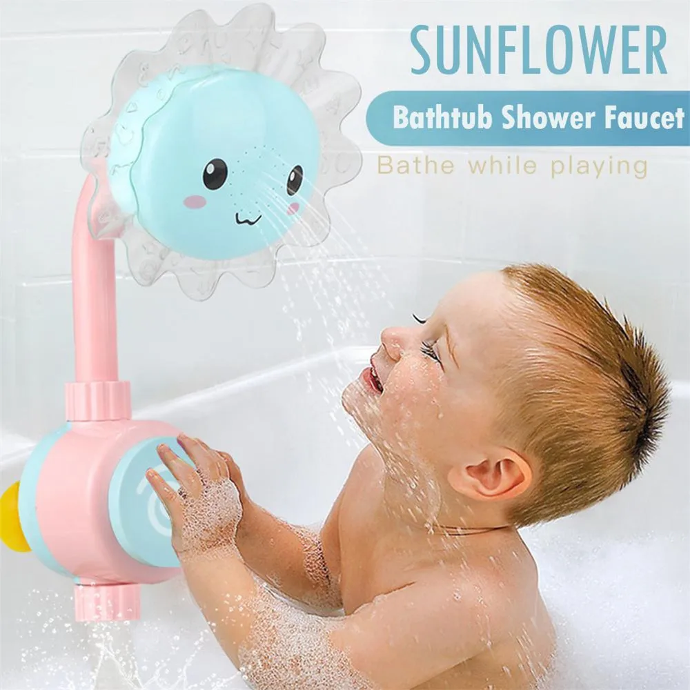 

Baby Bath Toy Kids Water Toys Bathtub Showers Bathing Suction Cup Suckers Spray Games For The Bath Bathroom toys For Children