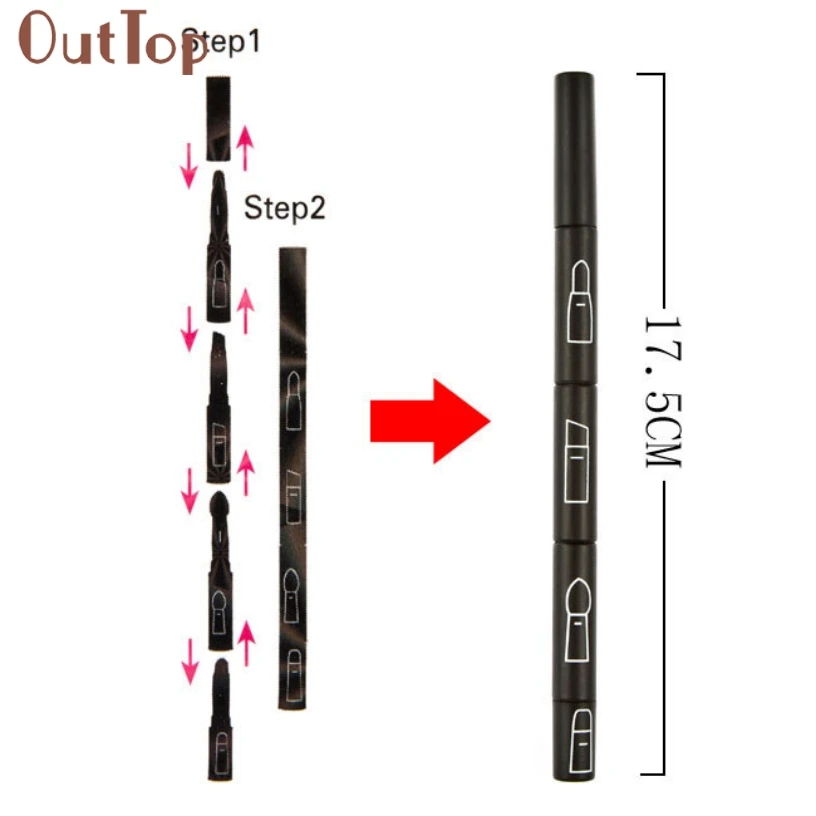 Прямая поставка OutTop новинка Женская многофункциональная Складная Кисть для