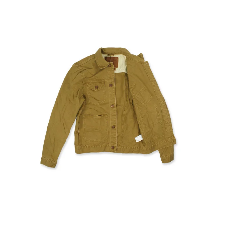 2017 Весна Осень Новая Винтажная Куртка карго Повседневная хлопковая короткая