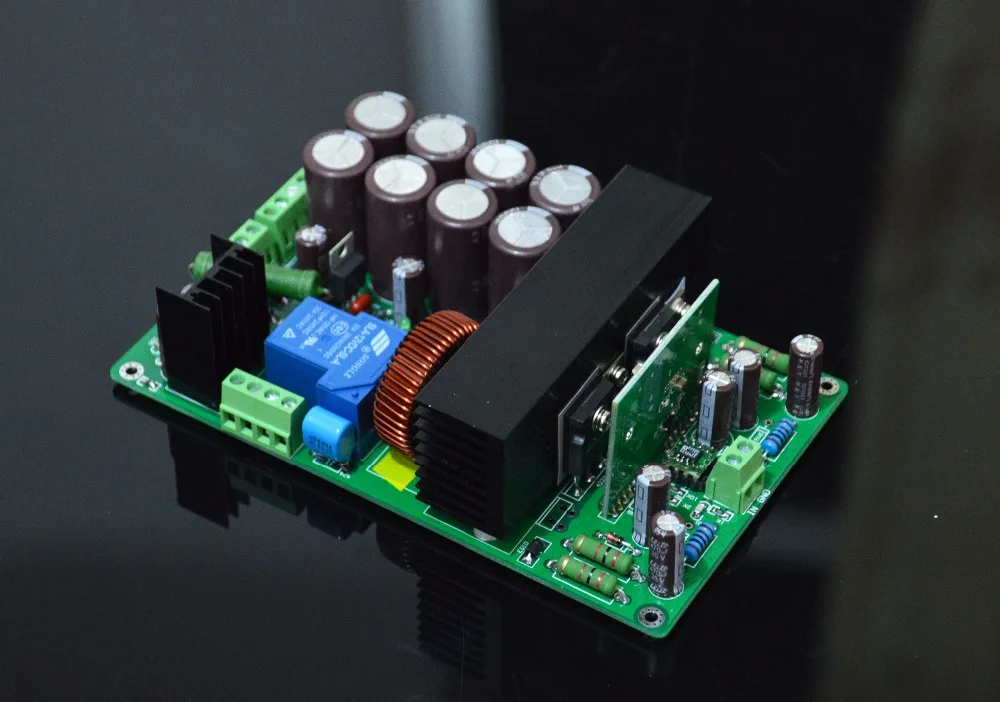 Новый 1000 Вт HIFI высокомощный IRS2092 MOSFET одноканальный цифровой усилитель