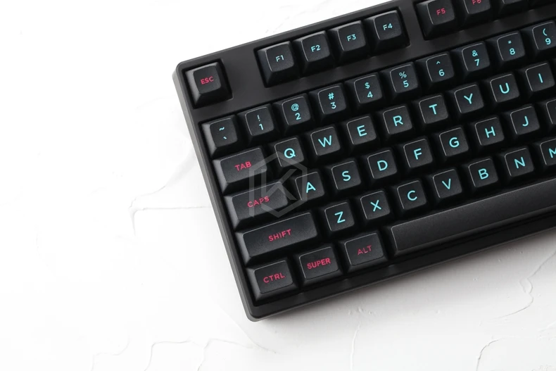 Miami night sa profile r2 r3 гравированные лазерные упаковочные красящие шрифты PBT keycap для