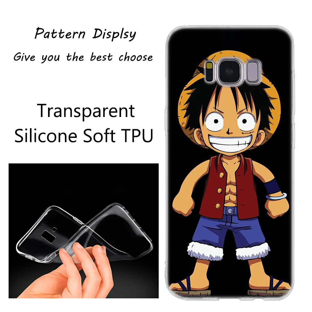 Силиконовый чехол с изображением обезьяны D Luffy для samsung Galaxy Note 10 Plus S8 S9 S10 Plus 5G S6 S7 Edge S5 S10e Note 5 Fashion