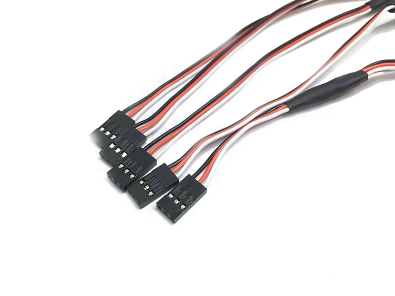 10 шт. DIY RC модели аксессуары для серводвигателя удлинительная линия L150/200/300/500 мм 30