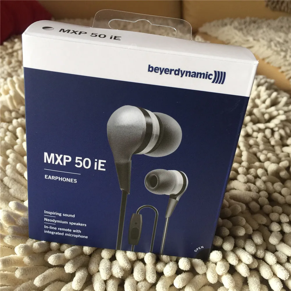 Оригинальные наушники-вкладыши Beyerdynamic MXP50iE с микрофоном и пультом
