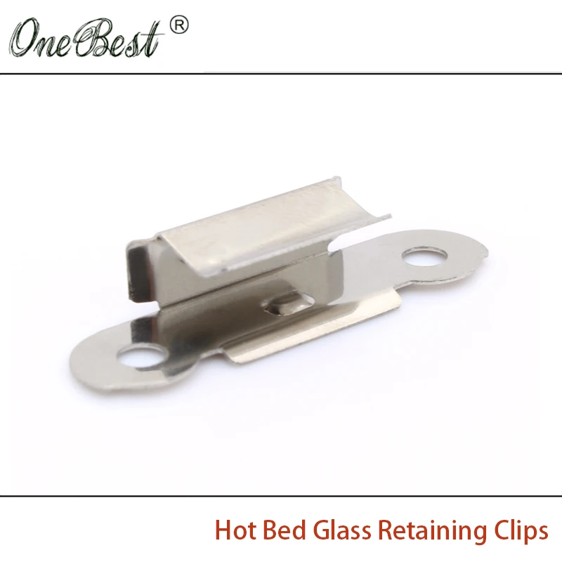 2 шт./лот Ultimaker Горячая кровать из нержавеющей стали стеклянные фиксаторы UM2