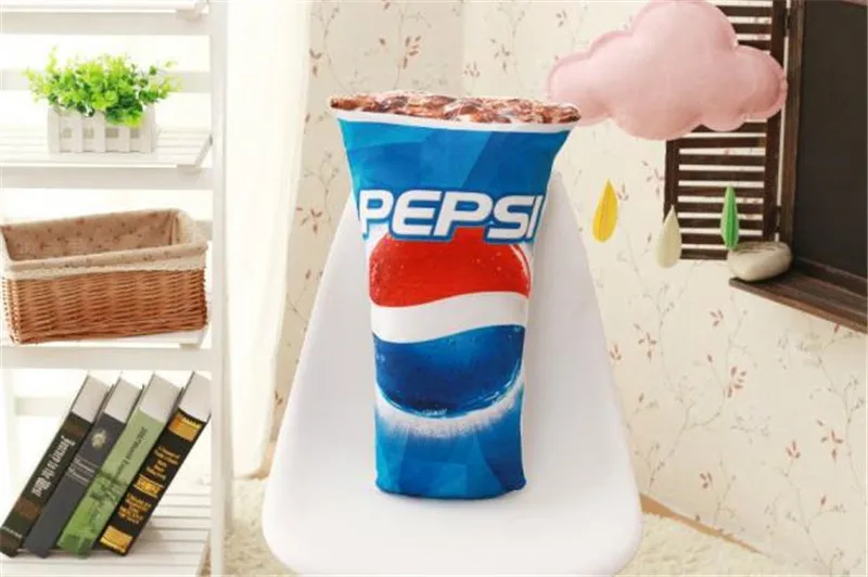 2017 Новый дизайн Pepsi Popcorn декоративная подушка с внутренним декором для дома диван