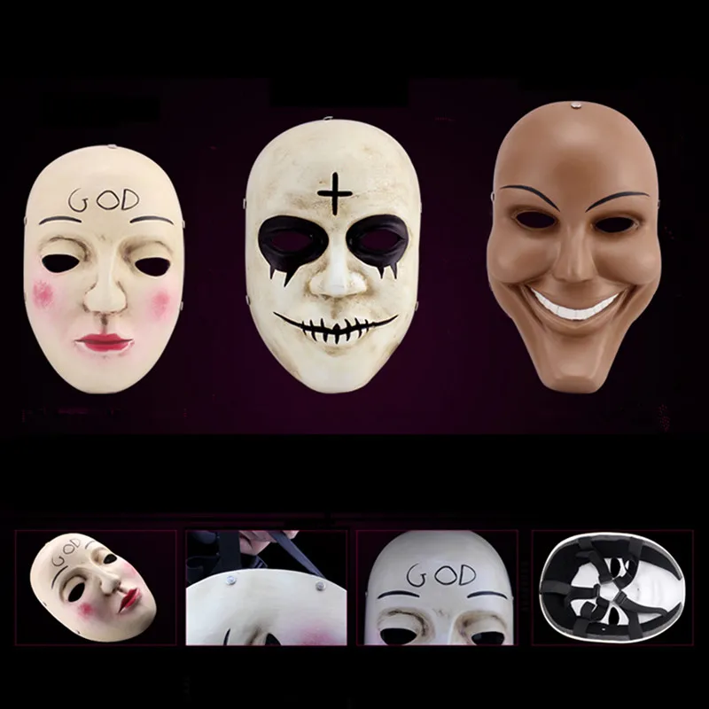 H & D платье для Хэллоуина с фильмом анархия Бог Крест Улыбка|smiling mask|the purgethe mask |