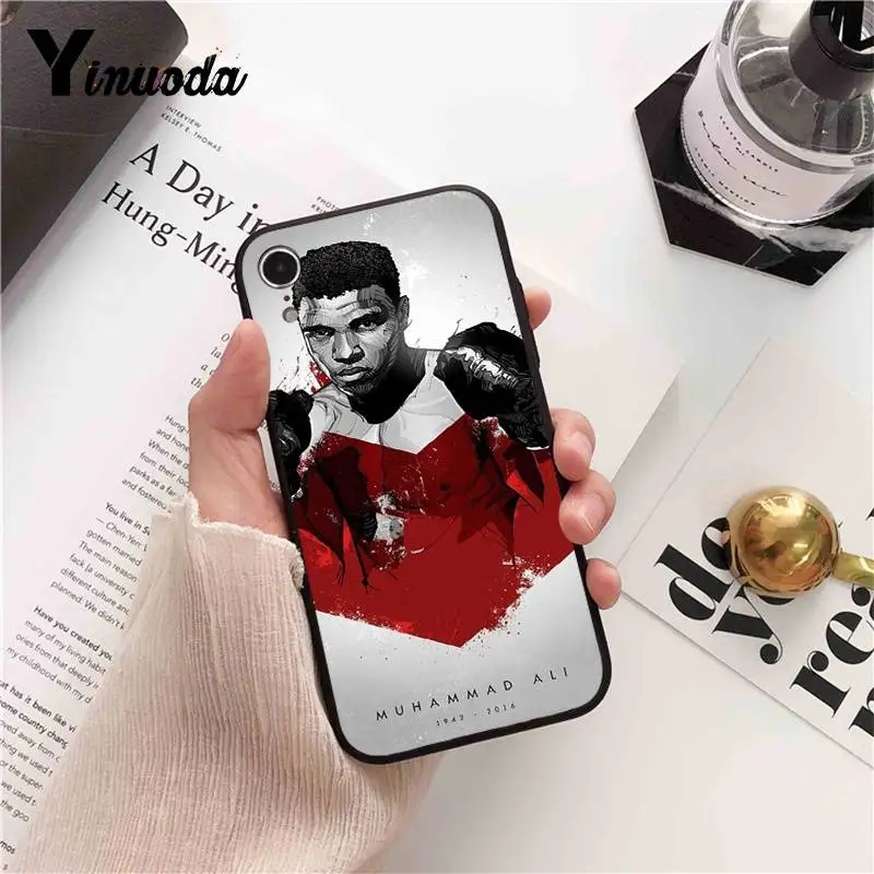 Чехол для телефона Yinuoda Muhammad Ali boxing champion с рисунком iPhone 8 7 6 6S 6Plus X XS MAX 5 5S SE XR Fundas Capa 11