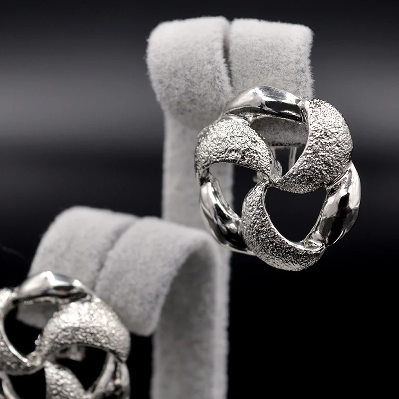 Ювелирные изделия Sunny Jewelry Dubai Модные наборы для женщин кольцо серьги кулон в