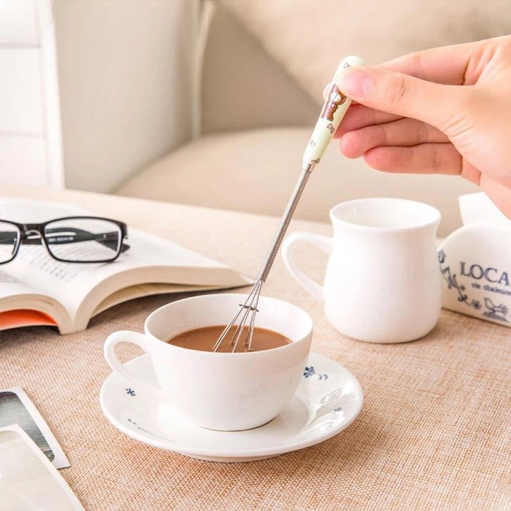 1 шт нержавеющая венчик для перемешивания Кофе молоко смешивание смеситель яйцо