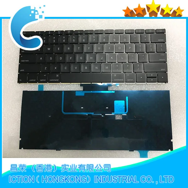 Клавиатура A1534 для MacBook Retina 12 дюймов раскладка с подсветкой MLHA2 MLHC2 EMC2991 2016|a1534