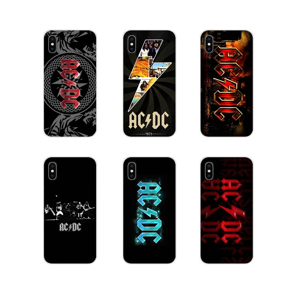 Чехол из прозрачного ТПУ с логотипом Highway to Hell ACDC Rock Band для Huawei P Smart Mate Honor 7A 7C 8C 8X9 P10
