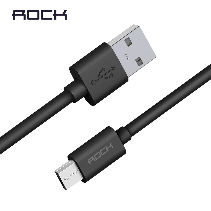 ROCK Micro USB кабель 2.4A Быстрый синхронизации данных и зарядки для Samsung Huawei Xiaomi LG Andriod