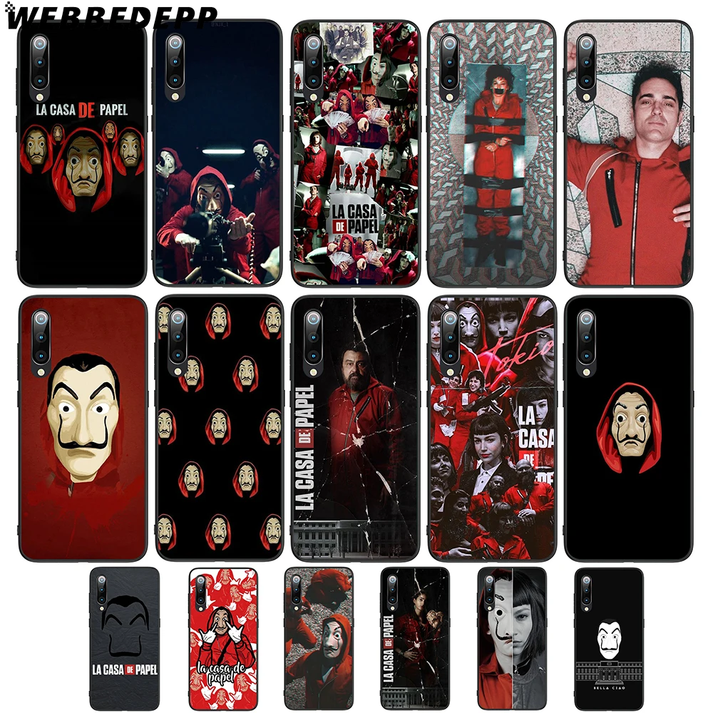 WEBBEDEPP La Casa De Papel мягкий чехол из ТПУ для Xiaomi Redmi GO Note 4 4X 5 6 pro 5A Prime 7 Pro|Бамперы| |