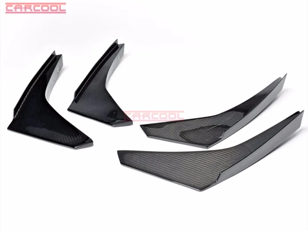 Стайлинг автомобиля углеродное волокно передний бампер утки ранняя модель 4 шт.