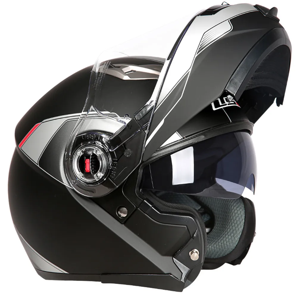 LS2 FF370 флип мотоциклетный шлем модульный мотошлем Casques двойные козырьки Capacete ls2