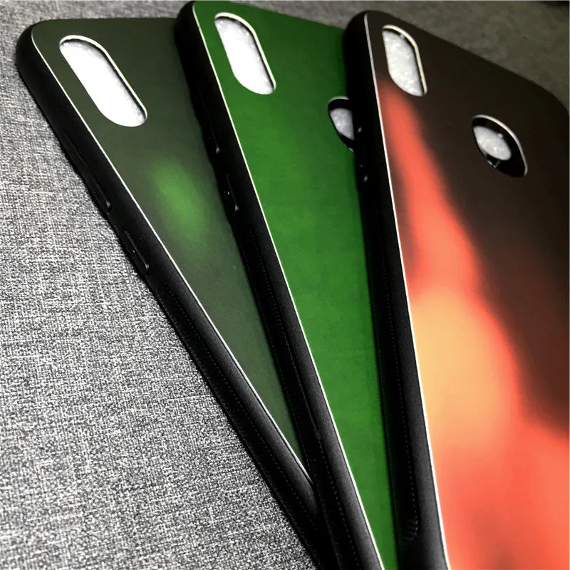 Чехол для Xiaomi Redmi Note 5 ТПУ термоиндукционный меняющий цвет подходит Mi Play 8 Lite 7 K20 6