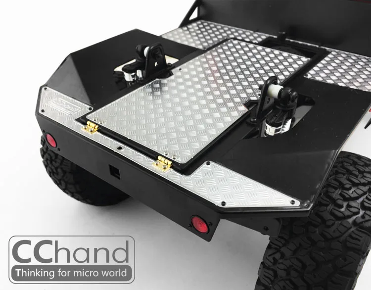 CChand металлическая задняя грузовая нагрузка для 1/10 rc car TF2 Корпус Корпуса также