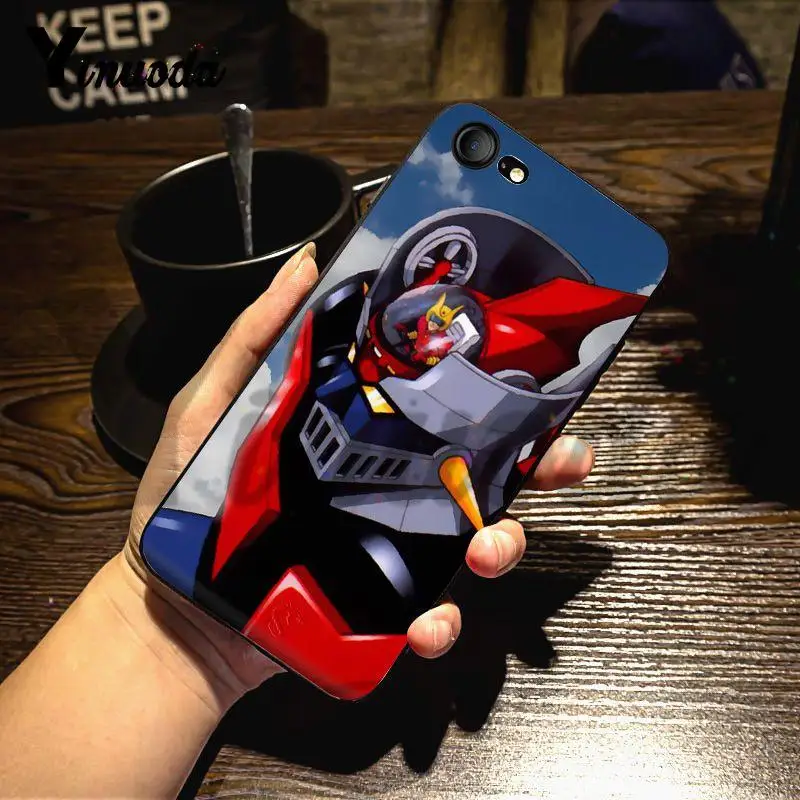 Yinuoda для iphone 7 6 X Чехол Mazinger Z новые стильные аксессуары телефона чехол iPhone 6s 7plus 8