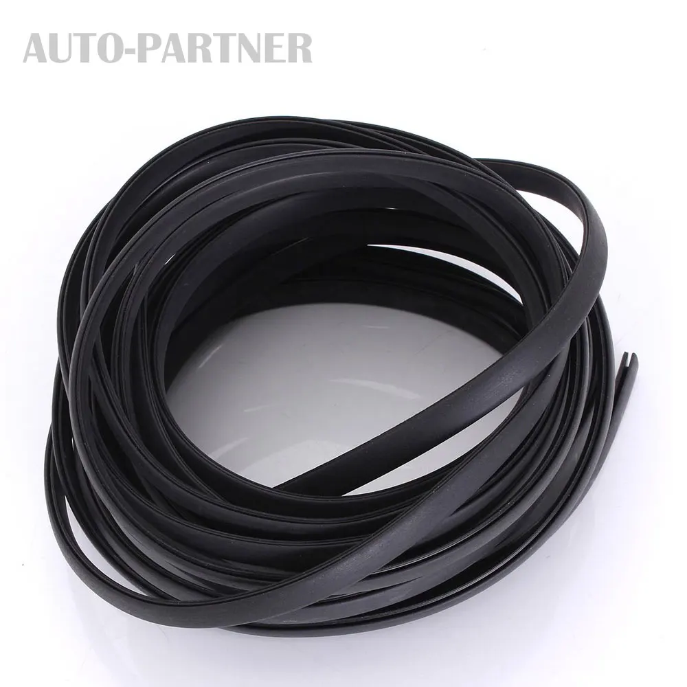 Universal 6 Meters U-type Automobile Door Edge Guard Rubber Sealing Strip  Collision Strip Reduce The Impact