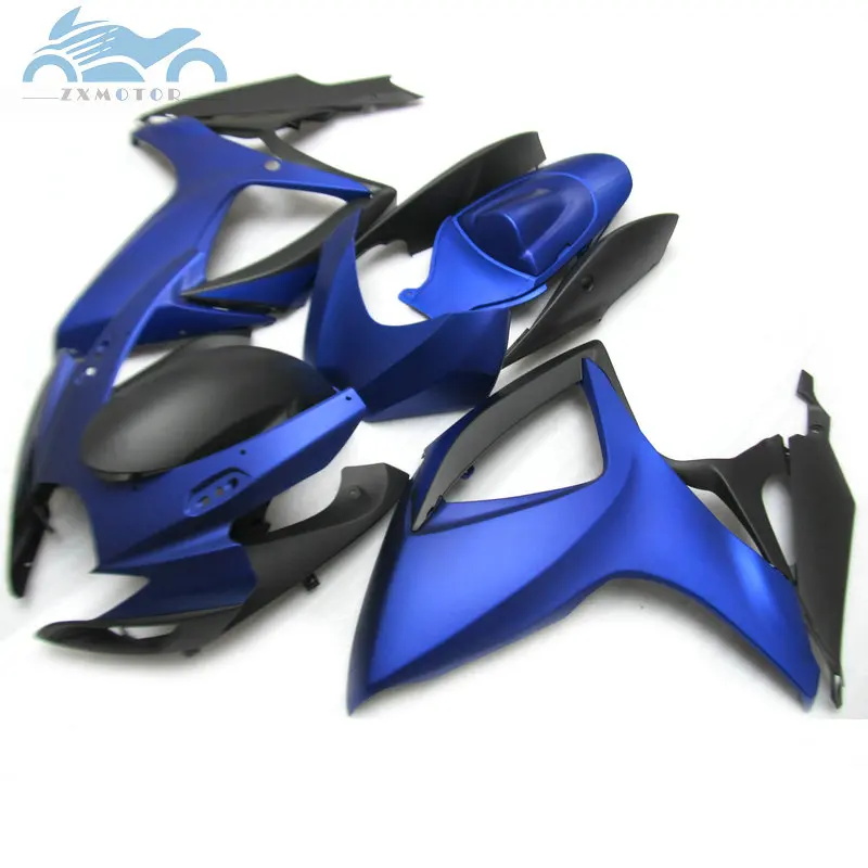 Комплект обтекателей для мотоцикла Suzuki GSXR 600 K6 GSXR600 750 2006 2007 ABS GSXR750 06 07 синий черный
