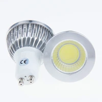 10 pieces led bulb gu10 socket 3w cob spotlight lamp dimmable ac 110v 220v 3000k 4000k 6500k warm white pure white light