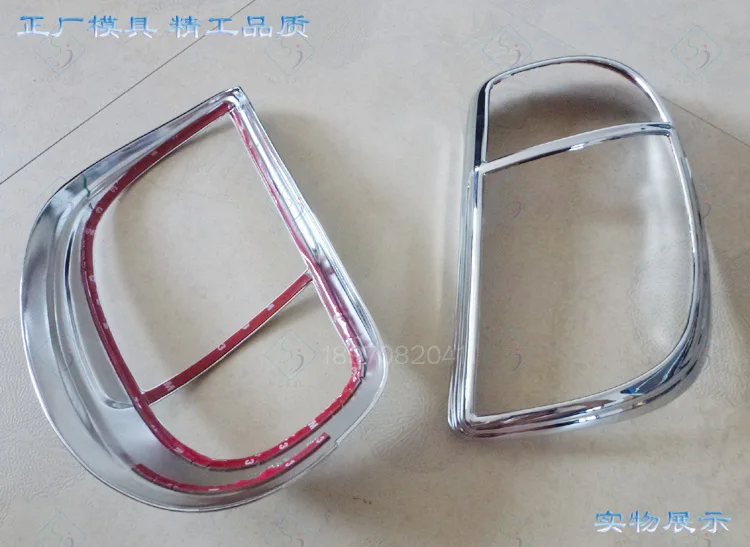 For Nissan March 2010 - 2015 ABS Chrome Front Rear Trunk Headlight Tail Light Lamp Cover Trim Styling Garnish Bezel Molding | Автомобили и