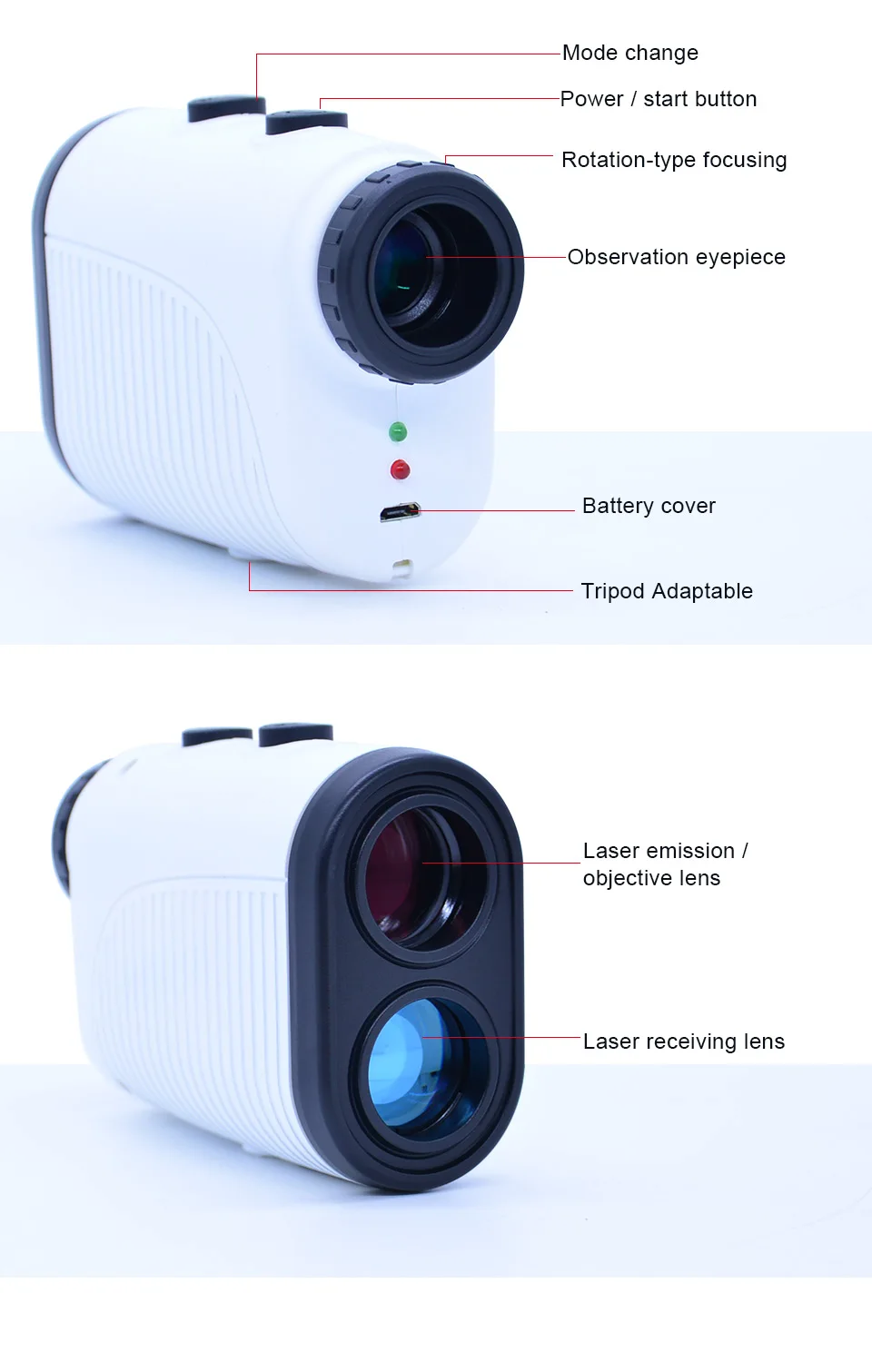 OUTEST телескоп лазерный дальномер 400 м лазерный дальномер 7 xmonocular, для гольфа, охоты, лазерным дальномером рулетка