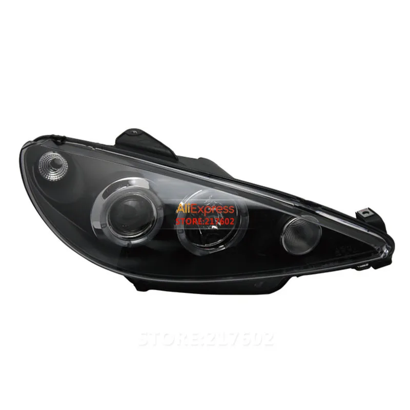 Для Peugeot 206 фар 2004 2008 V1 Ангел безопасные для зрения лампы|eyes angel|peugeot headlightsangel eyes |
