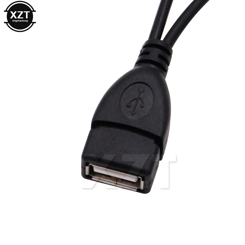 1 шт. хост разветвитель питания Micro USB штекер A адаптер кабель для SAMSUNG/SONY Y в 2 OTG