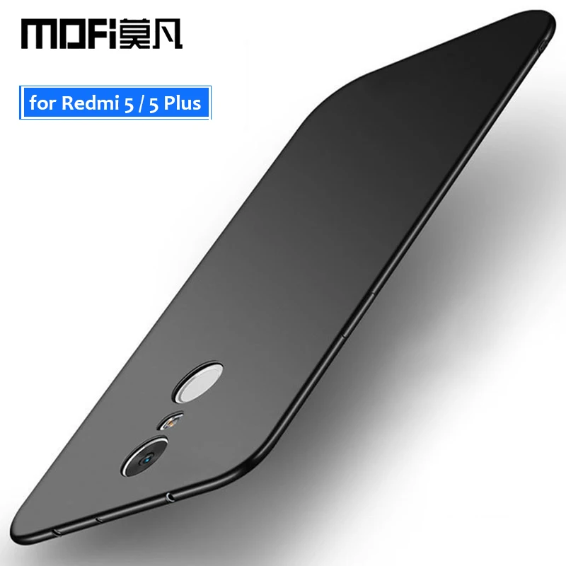 Xiaomi Redmi 5 плюс чехол Mofi ультра тонкий Redmi5 Роскошные с жесткой задней панелью