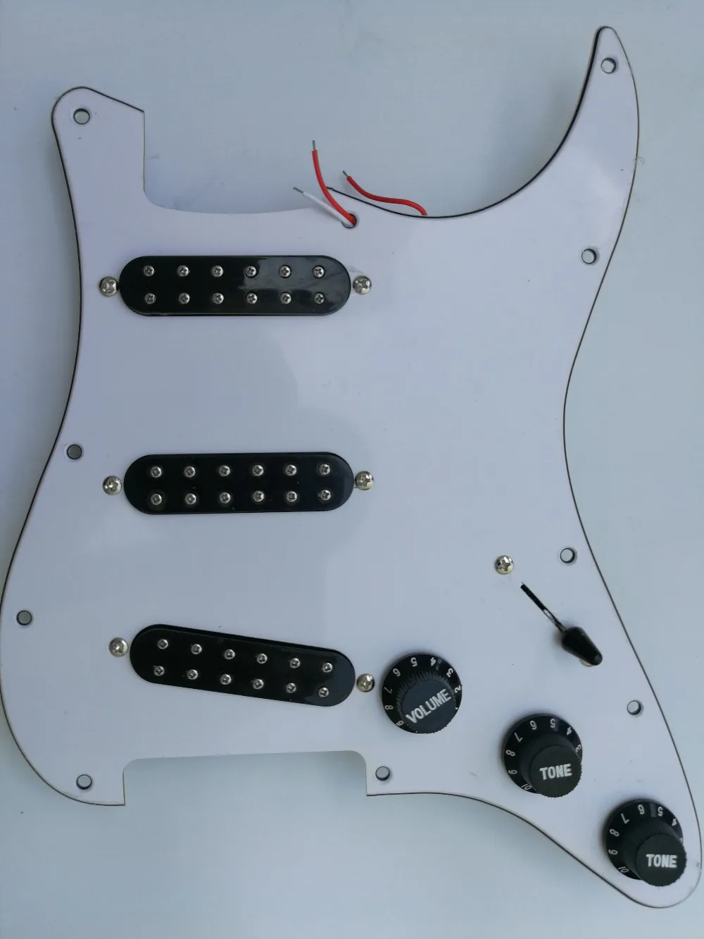 Частная роскошная электрическая гитара 12 стилей Humbucker Пикап на заказ белая