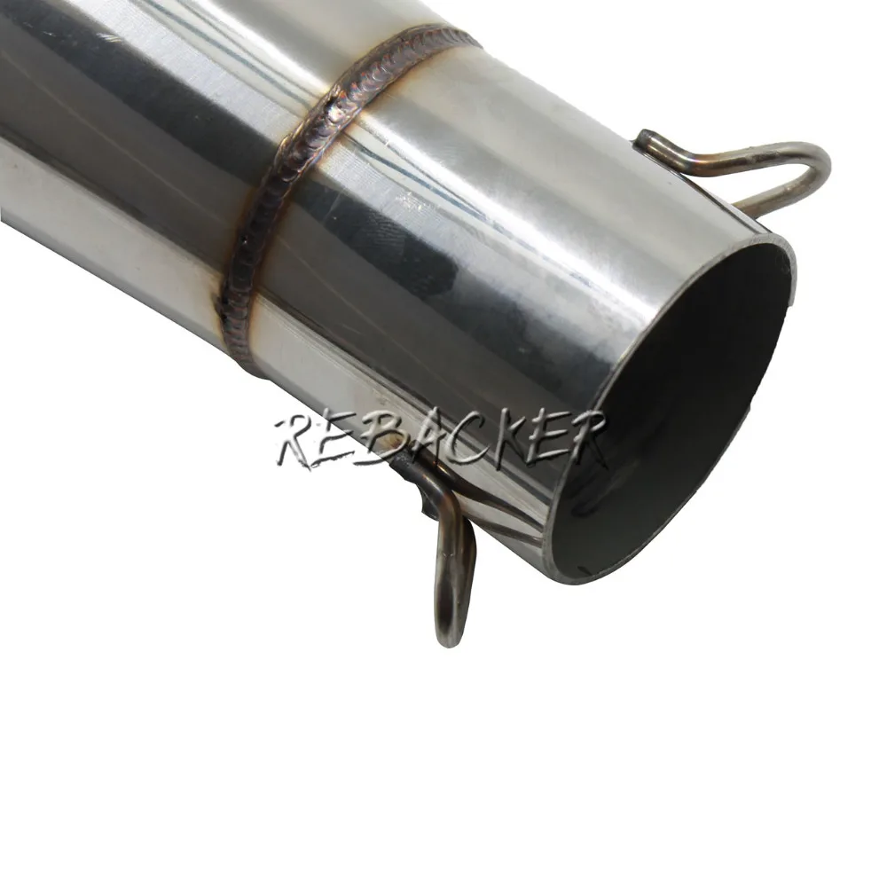 Мотоцикл 48 мм модифицированный мотоцикл Выхлопная труба из нержавеющей стали