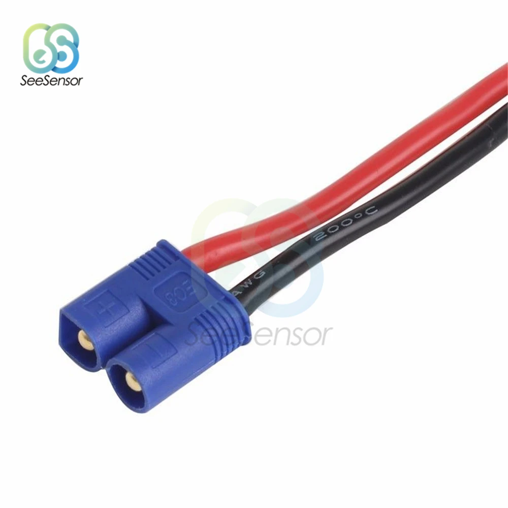 XT60 XT-60 батарея Мужской Женский Разъем с кремнием 14 AWG провода для RC Lipo батарея