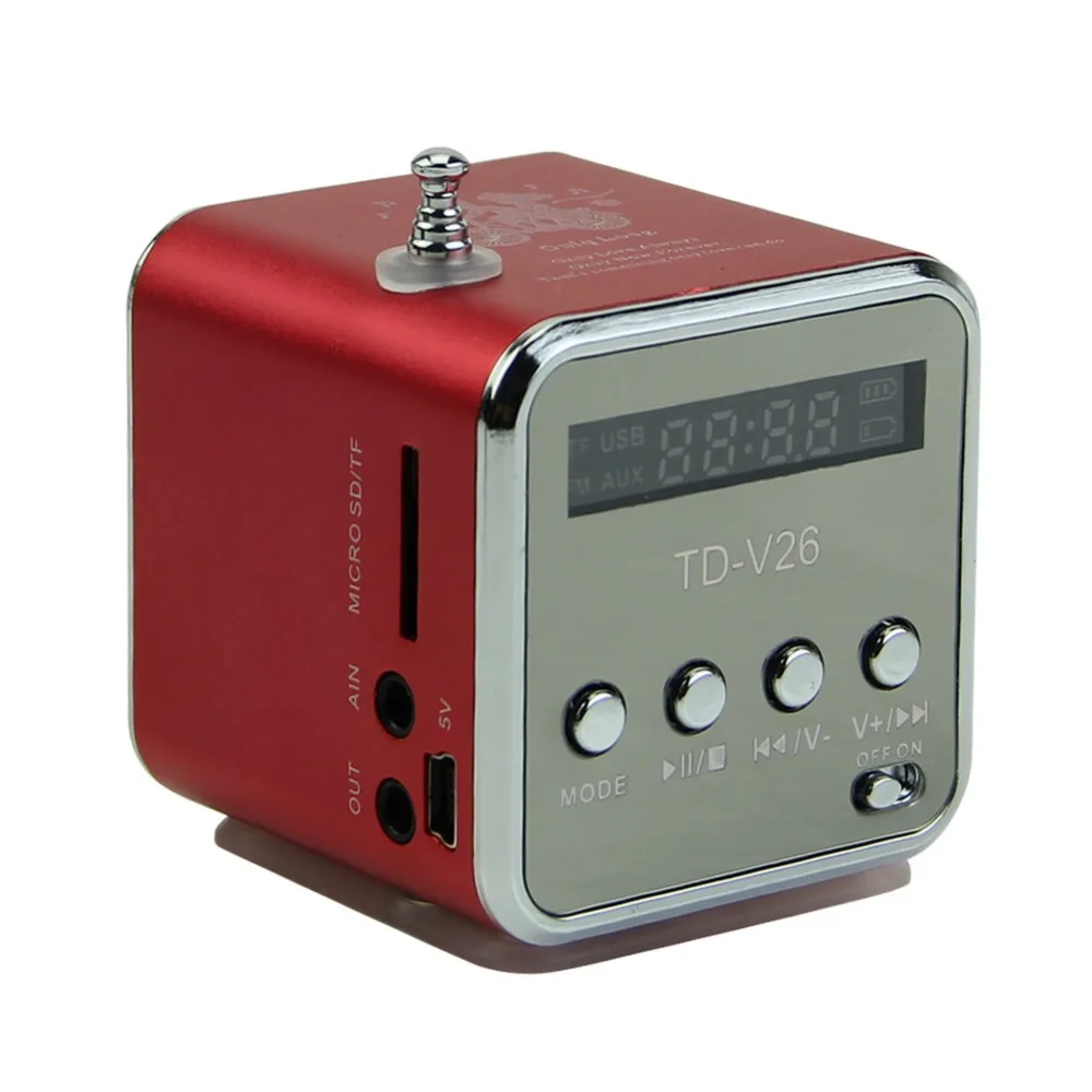 Мини 1 шт. Micro SD TF USB динамик музыкальный плеер Портативный fm-радио стерео ПК MP3 |