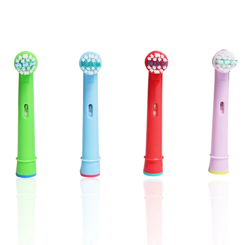 Сменные насадки для детской зубной щетки Oral B 4 Fit Advance Power/Pro Health/Triumph/3D Excel|replacement