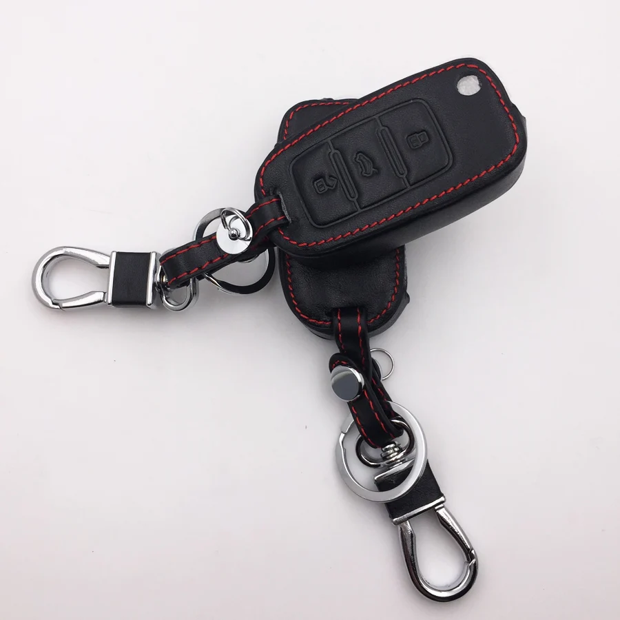 Кожаный чехол для ключей Vw Jetta Golf Passat Beetle Polo Bora 50 шт.|car key case cover|key for carbeetle cover |