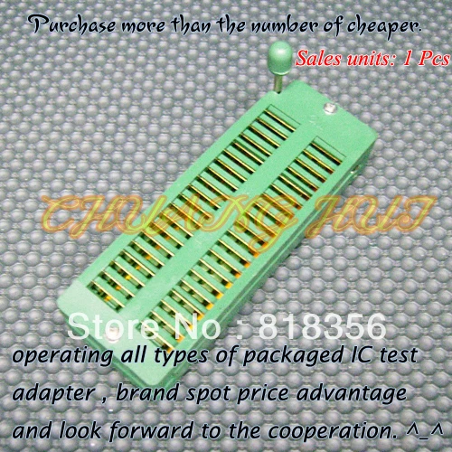 IC     40 Pin  ZIF   DIP IC MCU 40 PIN  = 2, 54  240-6182 IC