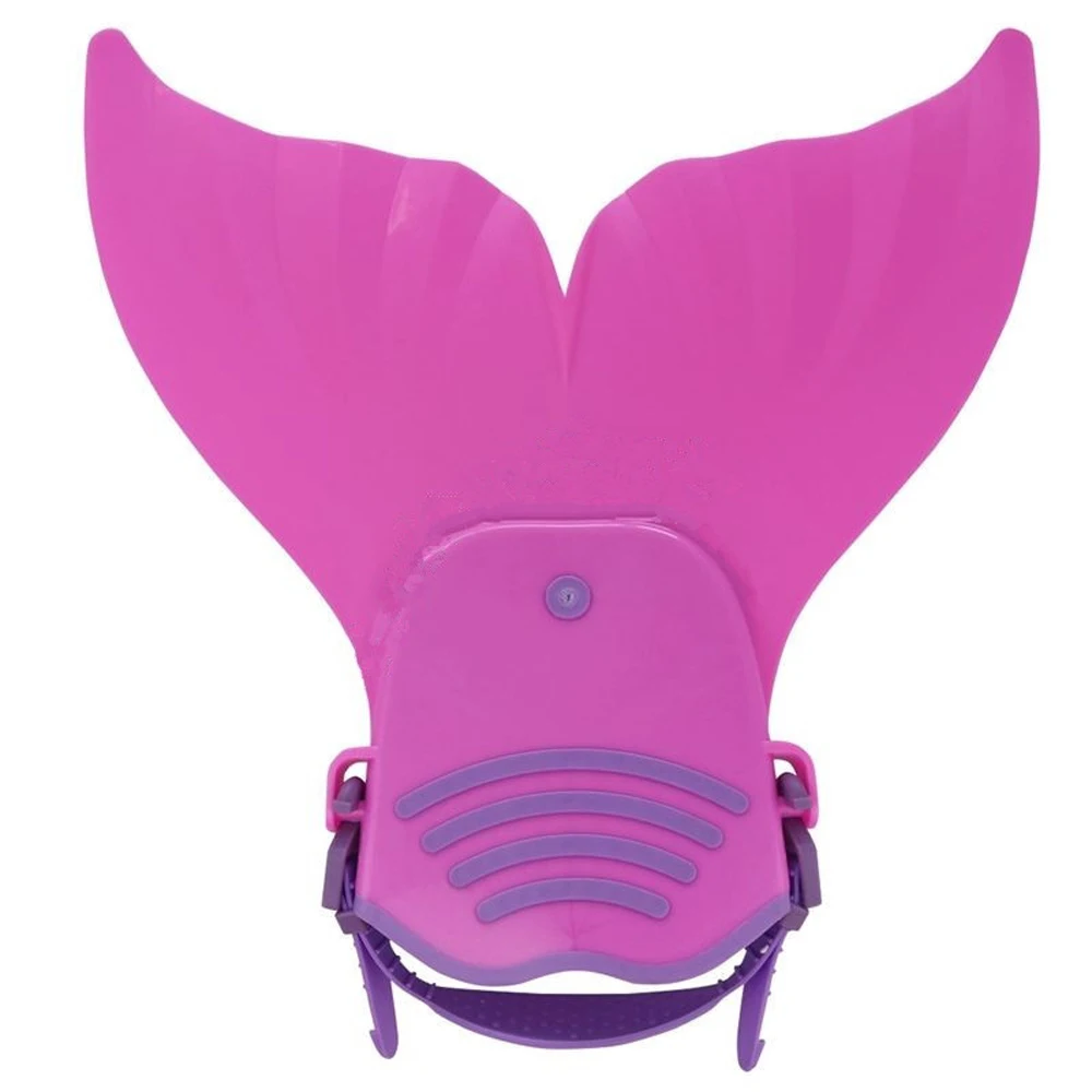 2018 Kids Swimming Fins Mermaid Children Training Shoes Diving Monofin Tail Fin Dives Foot |