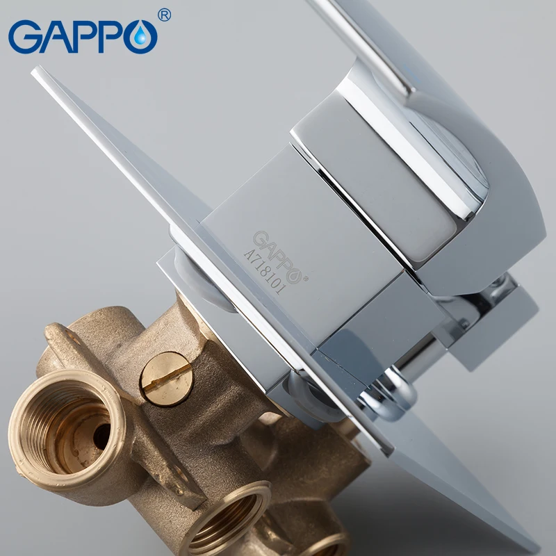 GAPPO Shower Faucets bathroom shower set faucet bath head panel waterfall mixer tap | Обустройство дома