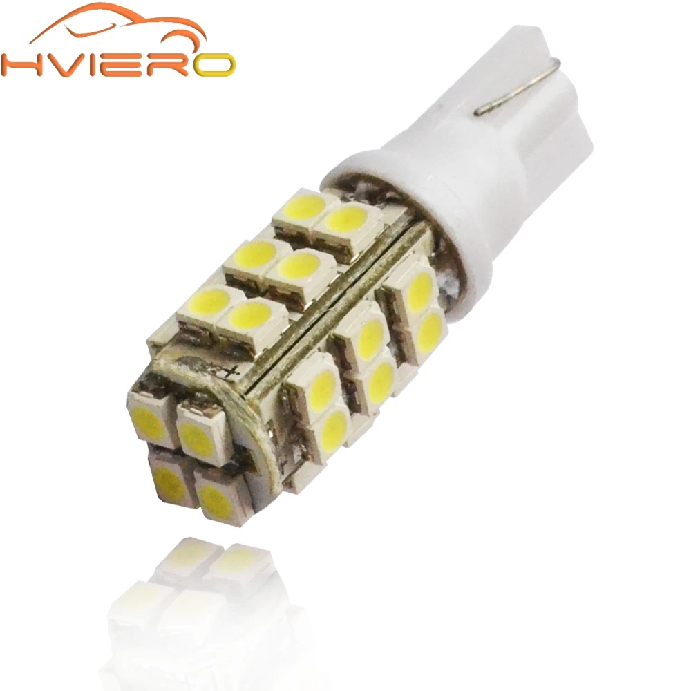 Автомобильная лампа T10 белая красная 28LED W5W с клиновидным задним фонарем лампочка