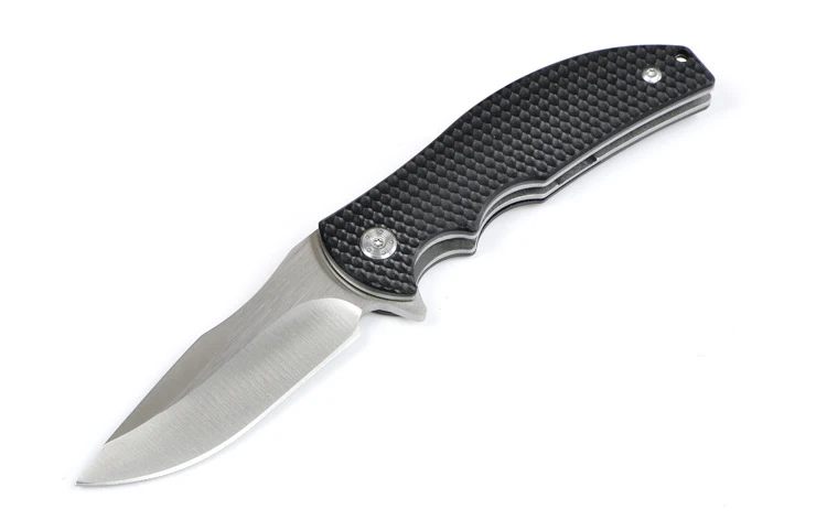 G10 ZT0606 складной нож 8cr13mov лезвие G10/деревянная ручка шарикоподшипник охотничий кемпинг выживания утилита edc военные Мультитулы ножи - Цвет: G10