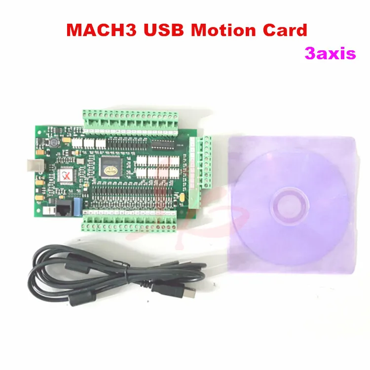 Новая версия гравировальный станок с ЧПУ 3 оси pcb карты контроллера Mach3 USB движения