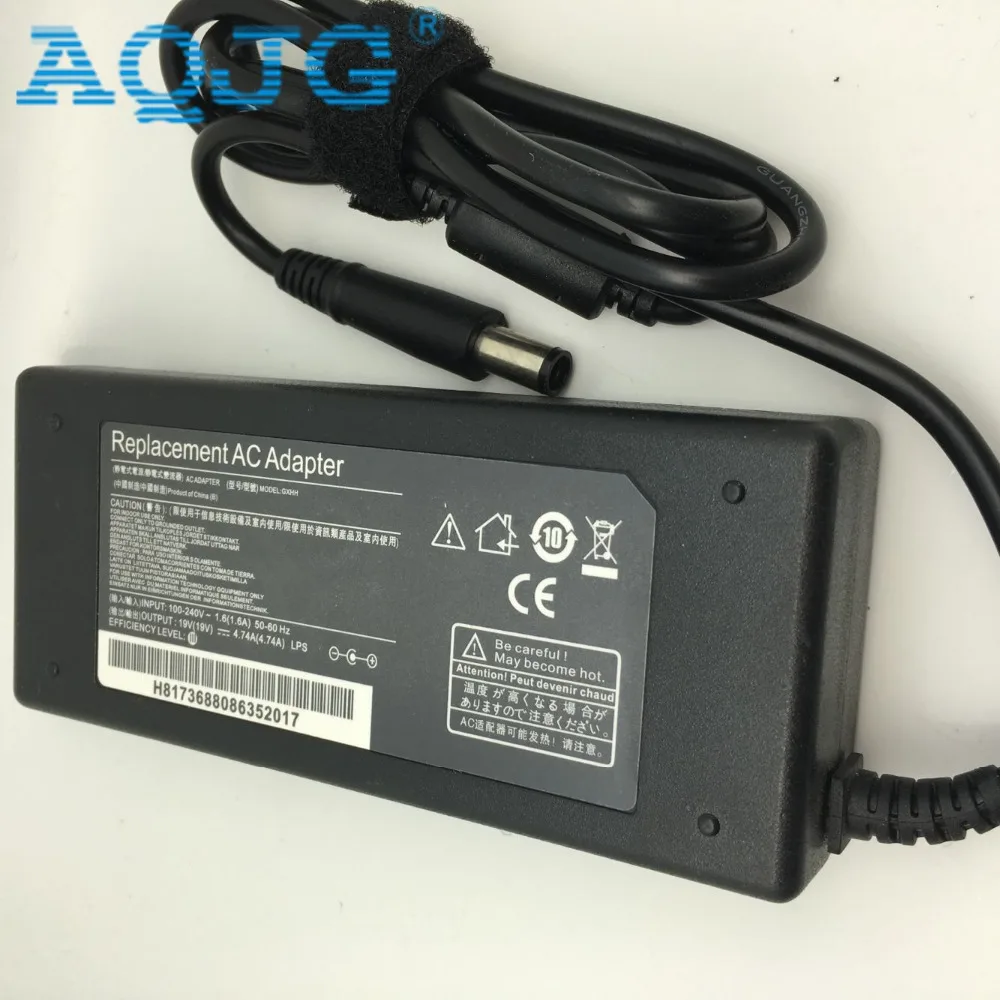 19 V 4.74A 90 W Ноутбук AC адаптер питания зарядное устройство для hp NC6220 nc6230 nc6320 nc6400 nx6115
