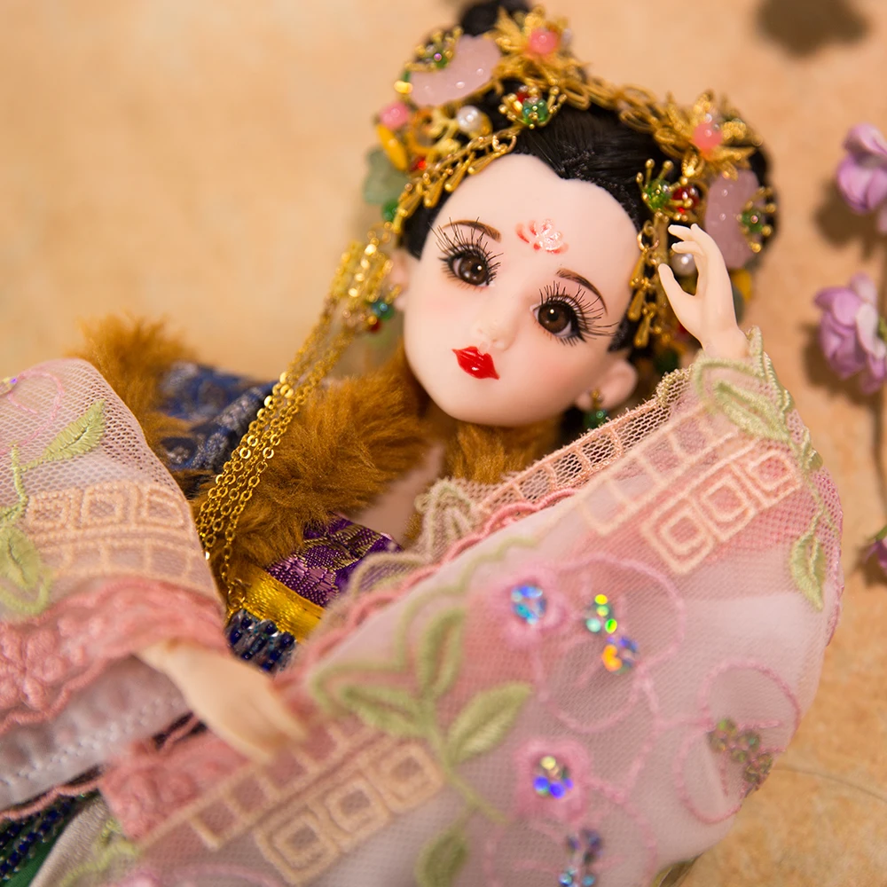 Подлинная Восточная Очаровательная рифма кукла 1/6 как BJD куклы принцесса Цзинь Ян новейший набор Ограниченная серия Изысканная Высококачественная подарочная игрушка